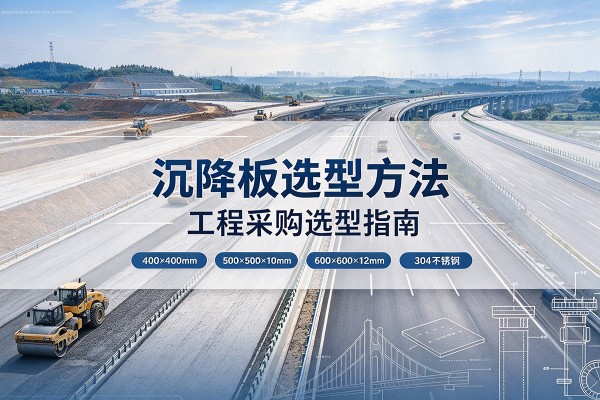 固阳沉降板选择方法