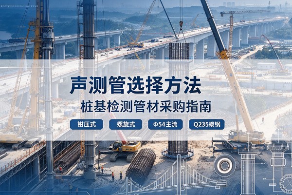 固阳声测管选型标准