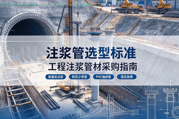 固阳注浆管选型标准