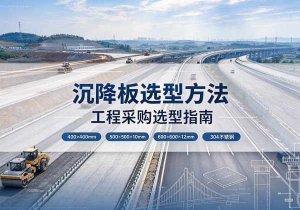 固阳沉降板选择方法